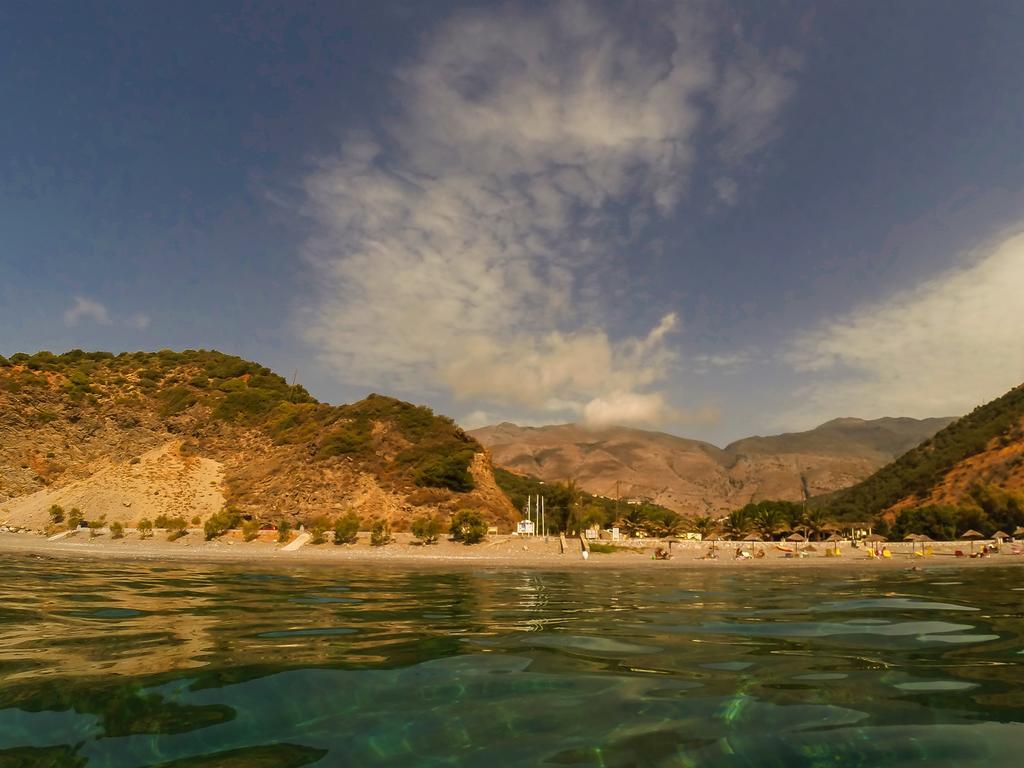 Appartamento Korakas Beach Rodakino Esterno foto