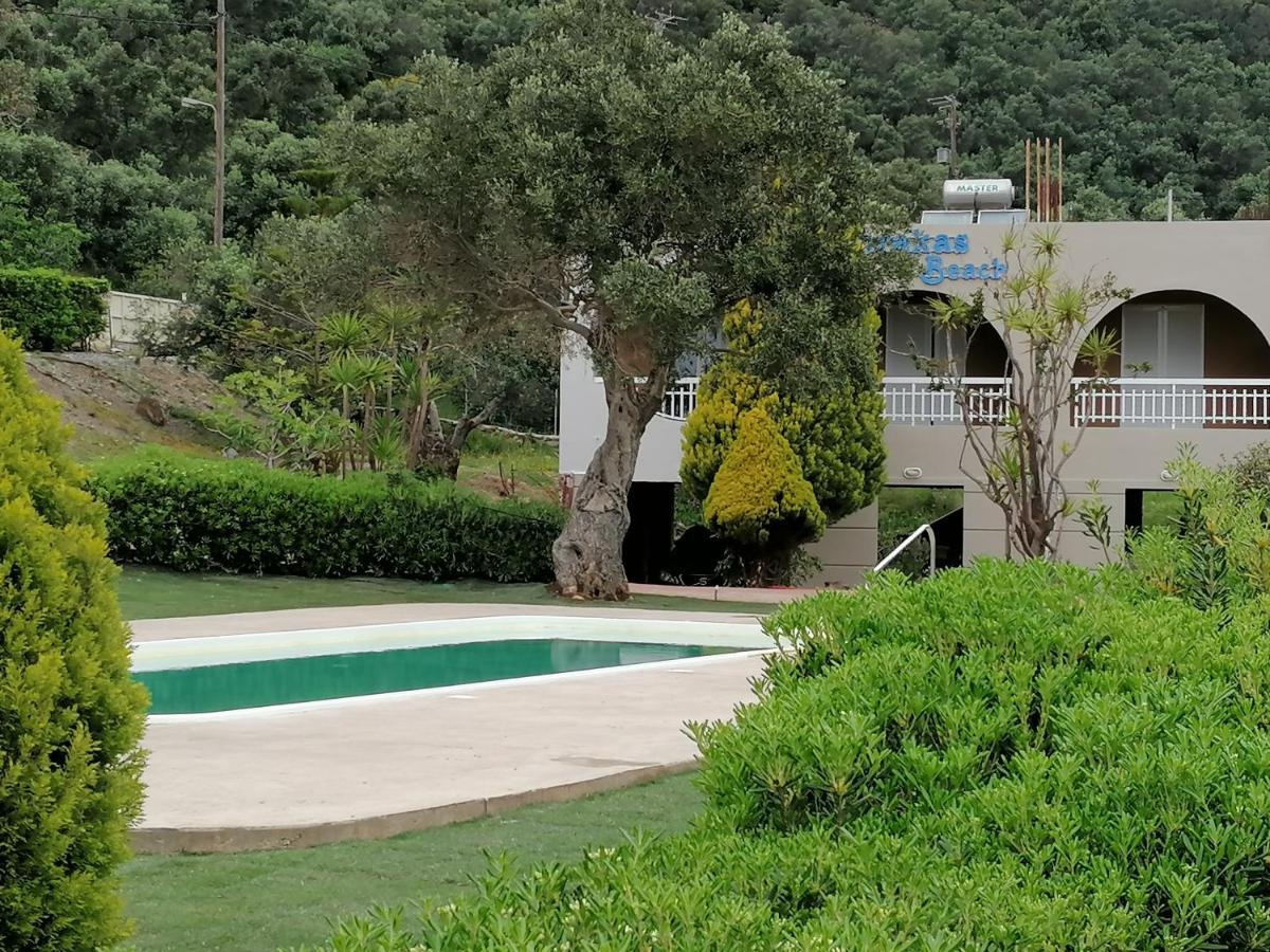 Appartamento Korakas Beach Rodakino Esterno foto